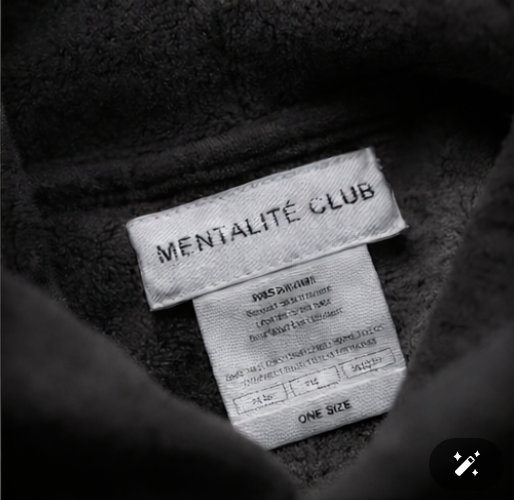 SILENCE — Hoodie Noir