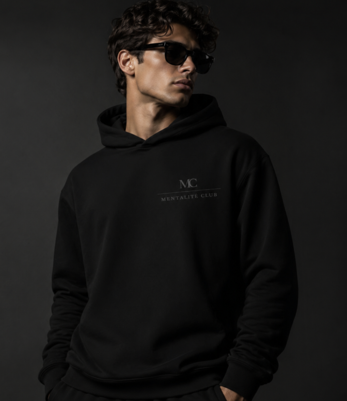 SILENCE — Hoodie Noir